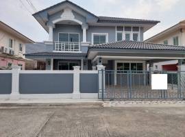 ขายบ้านเดี่ยวหลังใหญ่ 2 ชั้น มบ.ภัสสร12  อ.คลองหลวง จ.ปทุมธานี