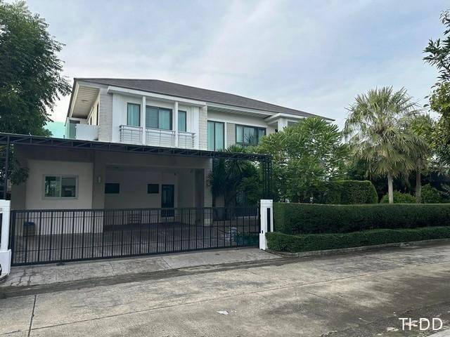 รหัสC6923 ให้เช่าบ้านเดี่ยว 2 ชั้น หมู่บ้านเพอร์เฟค มาสเตอร์พีช ราชพฤกษ์ ใกล้โรงเรียนเด่นหล้านานาชาติ(DBS)