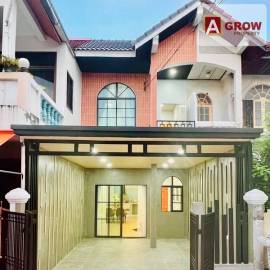 หมู่บ้านเรือนทองนิเวศน์ ลาดพร้าว บ้านสวย เฟอร์นิเจอร์ครบ ตกแต่งพร้อมเข้าอยู่