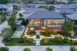 SC-003 ขายบ้านเดี่ยวสุดหรู บางกอก บูเลอวาร์ด งามวงศ์วาน สไตล์ Modern Tropical 4นอน  5น้ำ ทำเลดีมาก รายล้อมด้วยโรงเรียนนานาชาติชั้นนำ