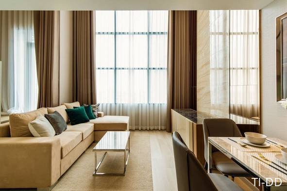 ให้เช่าคอนโด Knightsbridge Prime Sathorn ห้อง Duplex 37 ตร.ม. ชั้นสูง ห้องบิ้วอิน แต่งสวย วิวโล่ง