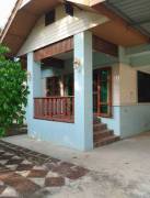 บ้านเดียวชั้นเดียว ยกพื้นสูง 1 เมตร อยู่หมู่บ้านประทับใจ ต.ดาวเรือง อ.เมือง จ.สระบุรี