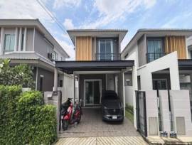 สัมผัสชีวิตใกล้ชิดธรรมชาติ ขายบ้านแฝด 2 ชั้น Life in The Garden โรงโป๊ะ มอเตอร์เวย์ ทำเลศักยภาพ ใกล้นิคมฯ–พัทยา