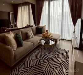 ให้เช่าคอนโด One9Five อโศก ห้องมุม ขนาด 59 ตรม 2นอน 2น้ำ อาคาร B ชั้น 18 เครื่องใช้ไฟฟ้า เฟอร์นิเจอร์ครบ ใกล้ MRT พระราม 9 - ghd000766R