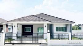 บ้านสวยคุณภาพดี บรรยากาศเงียบสงบ เป็นส่วนตัว พร้อมของแถมครบ เข้าอยู่ได้ทันที เนื้อที่ 76.6 ตร.วา  อ.เมือง จ.นครราชสีมา 