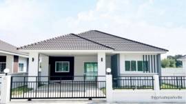 บ้านสวยคุณภาพดี บรรยากาศเงียบสงบ เป็นส่วนตัว พร้อมของแถมครบ เข้าอยู่ได้ทันที เนื้อที่ 76.6 ตร.วา  อ.เมือง จ.นครราชสีมา 