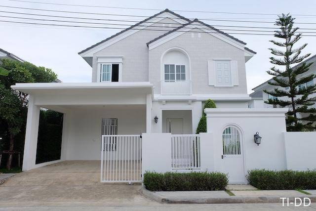 HR 6180 ให้เช่าบ้านเดี่ยว 2 ชั้น หมู่บ้านชัยพฤกษ์ บางนา กม.15 เฟอร์ครบ พร้อมอยู่ ใกล้สุวรรณภูมิ