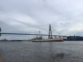 ขายที่ดินติดแม่น้ำเจ้าพระยา สีม่วง 23ไร่ วงแหวนอุตสาหกรรม พระประแดง