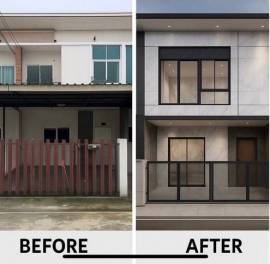 ขายทาวน์โฮมโฉมใหม่หนองตำลึง   หมู่บ้านอนันต์ทาวน์หนองตำลึง  ทาวน์โฮม 2  ชั้น  3 ห้องนอน 2 ห้องน้ำ  