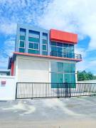 สภ.นครบาลเทียนทะเล 700 ม. อาคารใหม่ ติดถนน 34ตร.วา.ให้เช่าอาคารพาณิชย์ 2 ชั้น เซนทรัลพระราม2 15กม.254 ตร.ม.. 2นอน 4 น้ำ  ถ.บางขุนเทียน 