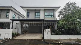 บ้านเดี่ยว หมู่บ้านสัมมากร ชัยพฤกษ์ - วงแหวน 2 ต่อเติมครบ