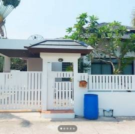 ขายบ้านเดี่ยวมือสองบางเสร่ หมู่บ้านแกรนด์การ์เด้นโฮม สัตหีบ ชลบุรี FP-H01521 