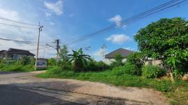 ขายที่ดินเปล่าใจกลางเมือง สุราษฎร์ธานี ทำเลทองในเมือง เข้าทางถนนอำเภอ 2 สามารถเชื่อมต่อถนนการุณราษฎร์ได้