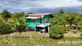 ขายบ้านสวนย่านคลอง 30 องครักษ์ ต.บางปลากด จ.นครนายก การเดินทางสะดวก ห่างทางหลวงหมายเลข 4015 ประมาณ 750 เมตร