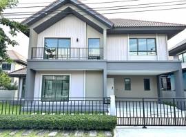 บ้านเดี่ยวหมู่บ้านเพฟบางนา (PAVE Bangna) 4ห้องนอน ทิศเหนือ 60.1ตร.วา บ้านใหม่ยังไม่เคยเข้าอยู่