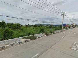 รหัสC6964 ให้เช่าที่ดินเปล่า 43 ไร่ พื้นที่สีม่วงลาย เช่าเพิ่มได้เกือบ 100 ไร่ ติดถนน331 ใกล้ท่าเรือแหลมฉบัง ตรงข้ามนิคมอุตสาหกรรมปิ่นทอง 2