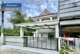 lN-059 ขายทาวน์เฮ้าส์ 2 ชั้น รีโนเวทใหม่ พร้อมอยู่ มบ.เมืองประชา หทัยราษฎร์ 35 เนื้อที่ 34 ตร.วา 3 นอน 2 น้ำ
