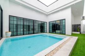 ขายบ้านเดี่ยวบ้านสร้างใหม่ พร้อมสระว่ายน้ำส่วนตัว ที่ตั้ง โครงการ  โซนพัทยา- หนองปลาไหล บางละมุง ชลบุรี