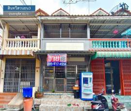 LM24-0296 ขายทาวน์เฮ้าส์ 2 ชั้น สินทวีสวนธน3 ประชาอุทิศ 89/1 พื้นที่ 16.5 ตรว ต่อเติมระเบียงหน้าบ้านและหลังบ้าน