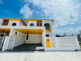 ขายบ้านแฝด2ชั้น สี่แยกซากค้อ วัดหนองขาม ศรีราชา ชลบุรี ขายบ้านแฝด มินิมอลสไตล์ 4 นอน 3 น้ำ 2 จอดรถ บ้านมือ1 ทำเลใจกลางศรีราชา