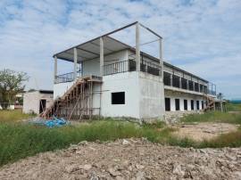 รหัสC6973 ให้เช่าที่ดิน 5ไร่ 2งาน ริมถนนประชาพัฒนา ทับยาว ลาดกระบัง