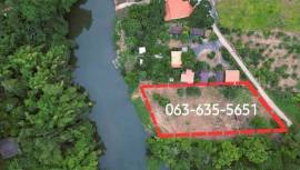 ขายที่สวยติดแม่น้ำนครนายก 1 ไร่ 2 งาน 8 ล้าน ต.สาริกา อ.เมืองนครนายก สงบ ร่มรื่น ไม่ต้องถม อยู่แหล่งชุมชน มีเพื่อนบ้าน ตลิ่งสูงน้ำไม่เคยท่วม