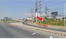 ขายที่ดินเปล่า ใจกลางเมือง ทำเลทอง ถนนนครอินทร์ ติดวงเวียนพระราม 5 ต. บางขุนกอง อ.บางกรวย นนทบุรี