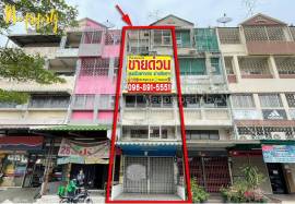 ขายด่วน ตึกแถว 4 ชั้นครึ่ง ติดเลียบคลองทวีวัฒนา ซ.หมู่บ้านเศรษฐกิจ 18.8 ตารางวา  ME-209