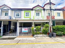 ขายทาวน์เฮ้าส์ 2 ชั้น หมู่บ้าน ไลโอ วงแหวน-ปิ่นเกล้า  ซอยวัดพระเงิน บางใหญ่ ต้นโครงการ