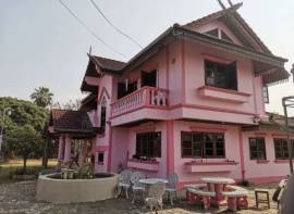 ขายที่ดินพร้อมสิ่งปลูกสร้าง บ้านสองชั้น พร้อมอยู่ แม่ริม